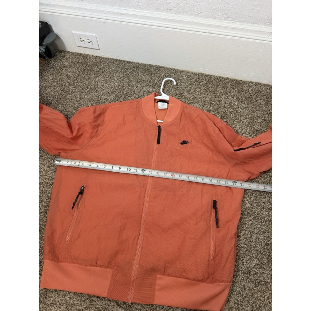 Nike Sportswear Tech Pack Bomber Jacket DM6940-827 Madder Root Men's Medium - Picture 9 of 10